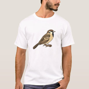 T-shirt Moineau de Shellina
