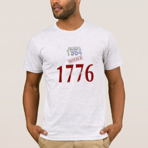 T-shirt Moins 1984, Plus 1776