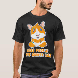 T-shirt Moins de gens Plus de Guinée Chiens Hommes Femme G