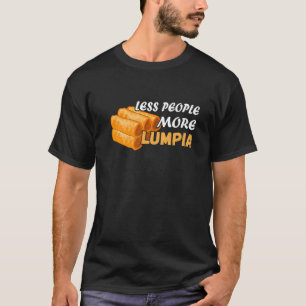 T-shirt Moins de personnes Lumpia Alimentation philippine 