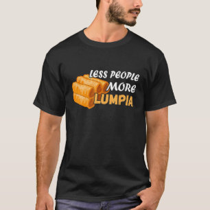 T-shirt Moins De Personnes Lumpia Alimentation Philippine 