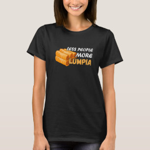 T-shirt Moins de personnes Lumpia Alimentation philippine