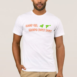 T-shirt Moins de QQ, plus de banc de banc