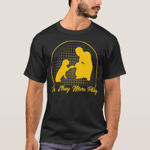 T-shirt Moins de rester plus jouer ACO Agent de contrôle d
