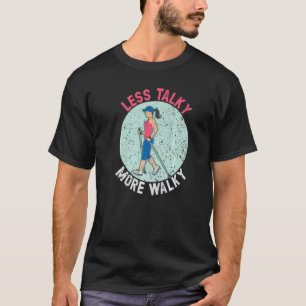 T-shirt Moins Talky Plus Promenade Exercice Fitness Enthus