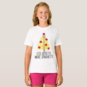 T-shirt Moins Upsetti Plus de Spaghetti