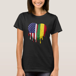 T-shirt Mois bolivien de l'héritage hispanique en Bolivie
