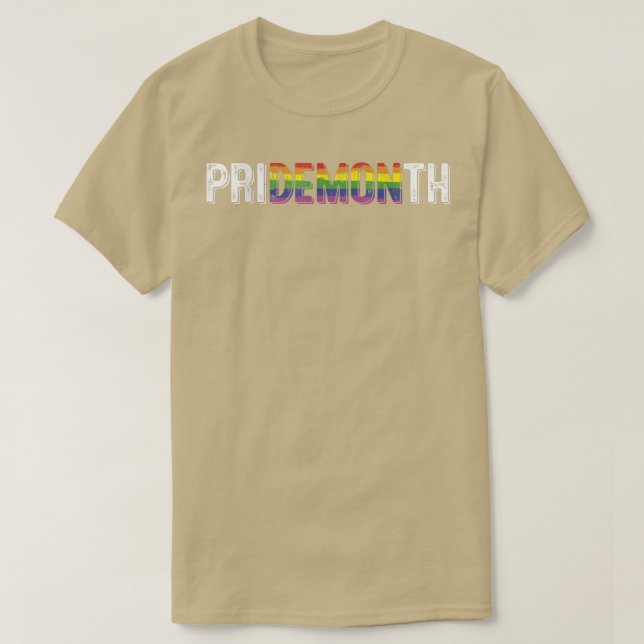 T-shirt Mois de la fierté - Drapeau gay lesbien 2022  (Design devant)