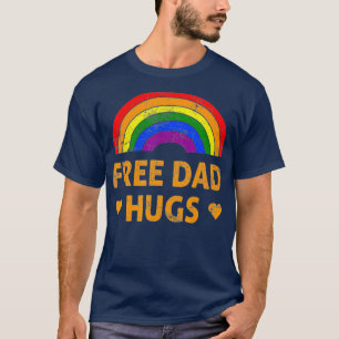 T-shirt Mois de la Fierté gaie gaie lesbienne de papa lib