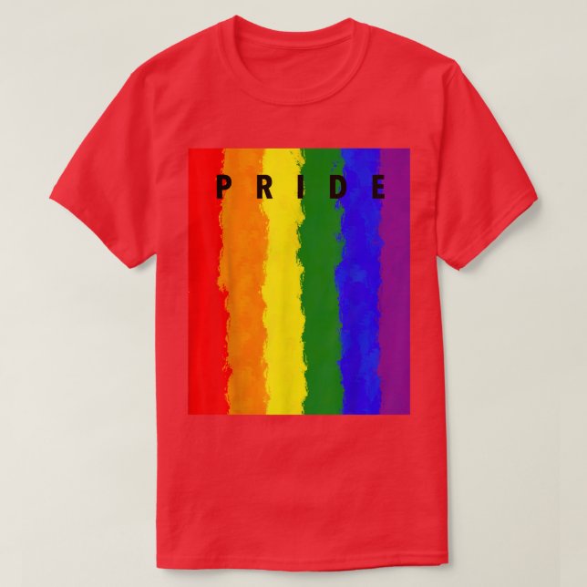 T-shirt Mois de la fierté LGBTQ  (Design devant)