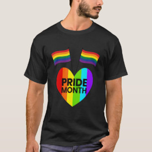 T-shirt Mois de la fierté Montrer votre amour