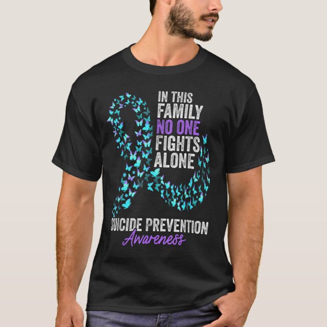 T-shirt Mois de la sensibilisation à la prévention du suic (Devant)