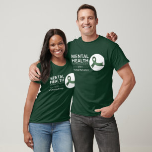T-shirt Mois de la sensibilisation à la santé mentale A