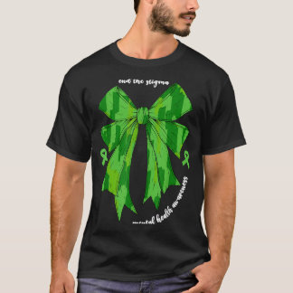 T-shirt Mois de la sensibilisation à la santé mentale Fin
