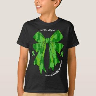 T-shirt Mois de la sensibilisation à la santé mentale Fin