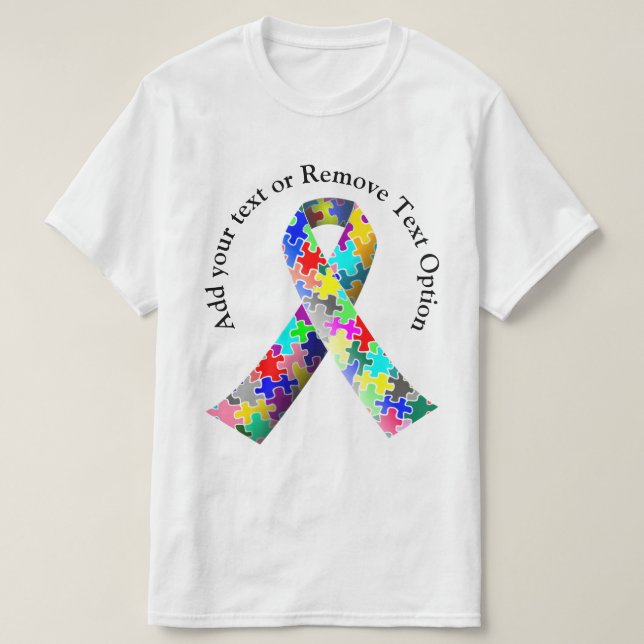 T-shirt Mois de la sensibilisation à l'autisme  (Design devant)