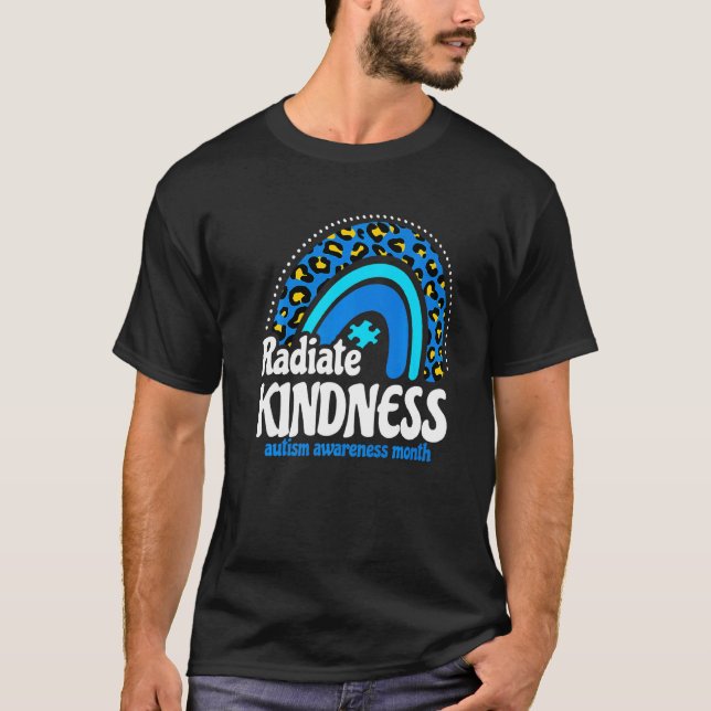 T-shirt Mois de la sensibilisation à l'autisme Rayonner de (Devant)