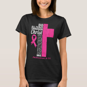 T-shirt Mois de la sensibilisation au cancer du sein Guerr