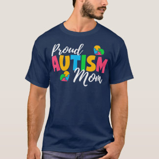 T-shirt Mois de la sensibilisation autistique Fier Autisme
