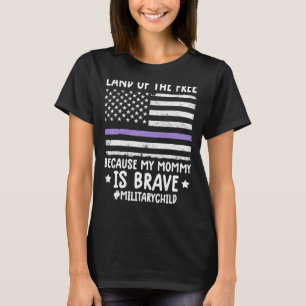 T-shirt Mois De La Terre Militaire De Libre Parce Que Mon
