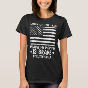 T-shirt Mois De La Terre Militaire De Libre Parce Que Mon