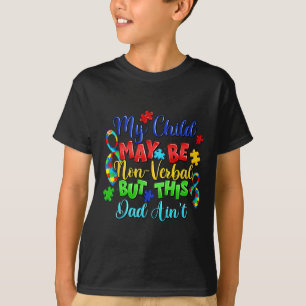 T-shirt Mois de l'autisme Journée mondiale de la Sensibili