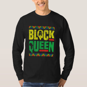 T-shirt Mois de l'histoire de la reine noire African Ameri