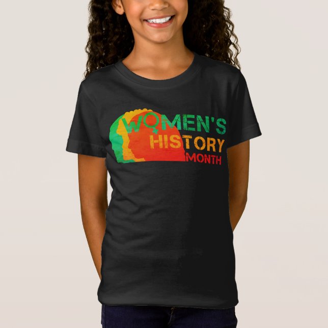 T-Shirt MOIS DE L'HISTOIRE DES FEMMES (Devant)
