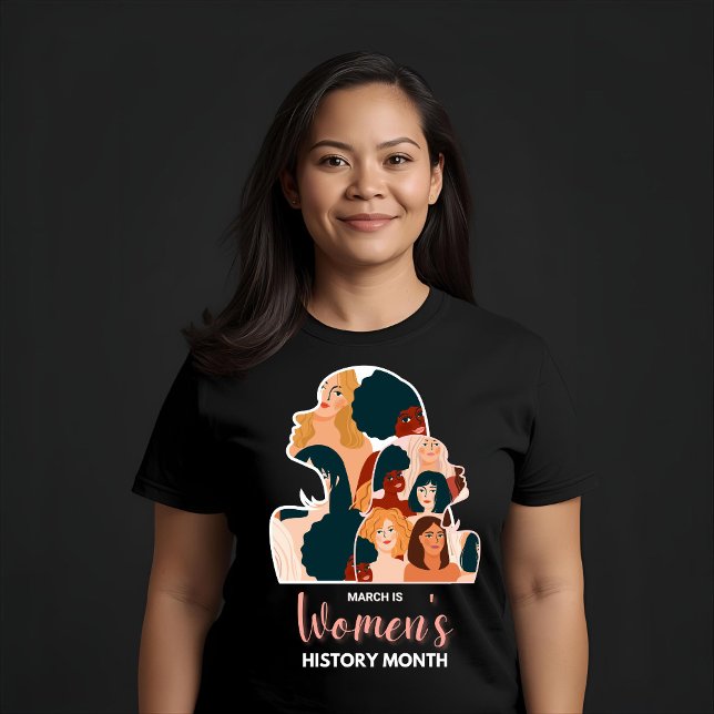 T-shirt Mois de l'histoire des femmes (Créateur téléchargé)