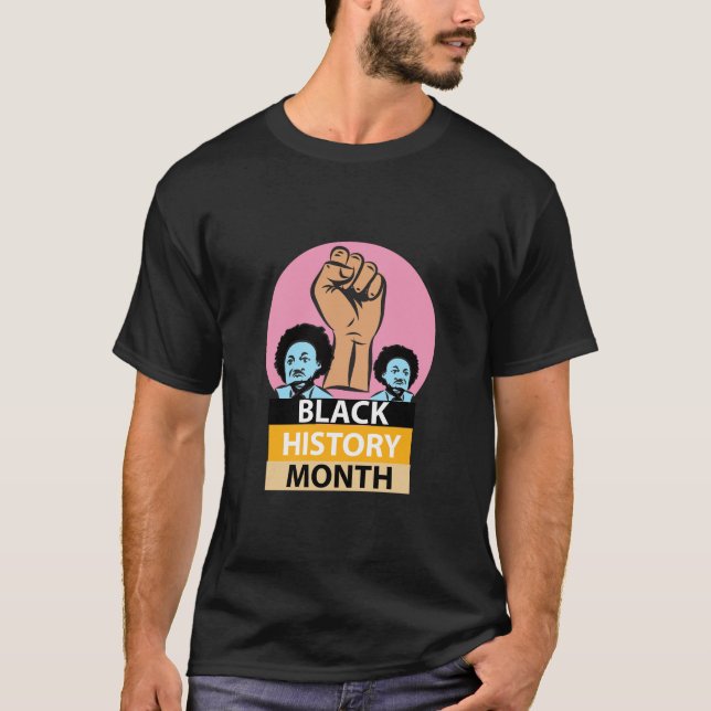 T-shirt Mois de l'histoire des Noirs (Devant)