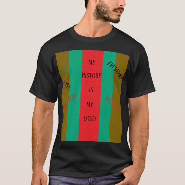 T-SHIRT MOIS DE L'HISTOIRE DES NOIRS (Devant)