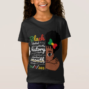T-Shirt Mois de l'histoire des Noirs