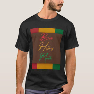 T-shirt Mois de l'histoire des Noirs 1525