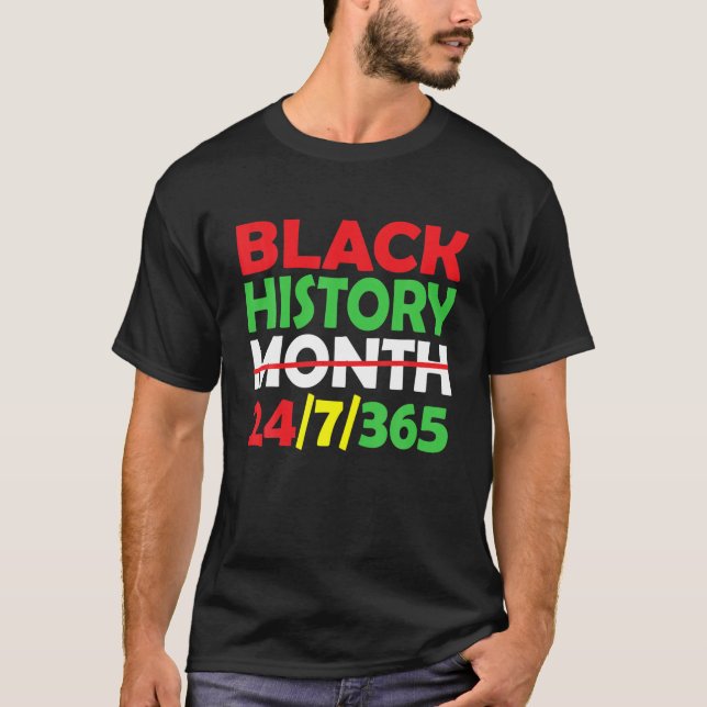 T-shirt Mois de l'histoire des Noirs 2022 Histoire des Noi (Devant)