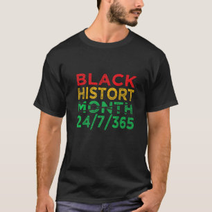 T-shirt Mois de l'histoire des Noirs 247365 Africain Melan