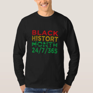 T-shirt Mois de l'histoire des Noirs 247365 Africain Melan