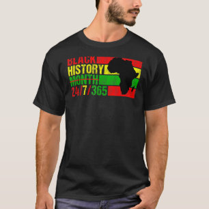 T-shirt Mois de l'histoire des Noirs 247365 Black Pride Ho