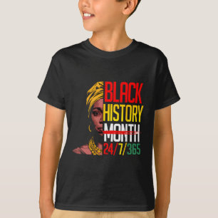 T-shirt Mois de l'histoire des Noirs 247365 Fierté de la m
