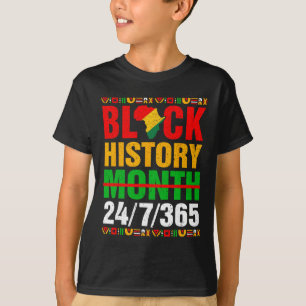 T-shirt Mois de l'histoire des Noirs 247365 Hommes Afro-Am