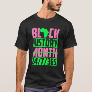 T-shirt Mois de l'histoire des Noirs 247365 Hommes de la f
