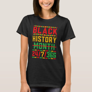T-shirt Mois de l'histoire des Noirs 247365 Melanin Pride