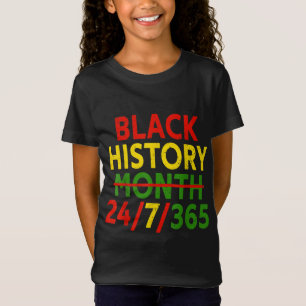 T-Shirt Mois de l'histoire des Noirs 247365 Melanine Afric