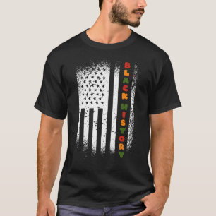 T-shirt Mois de l'histoire des Noirs 247365 Pride Africain