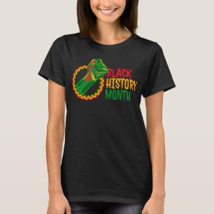 T-shirt Mois de l'histoire des Noirs à la main Hommes Femm