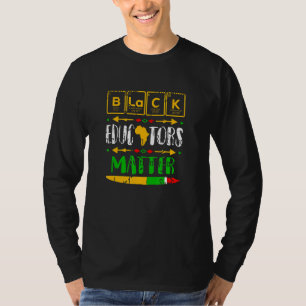 T-shirt Mois de l'histoire des Noirs African American Prid