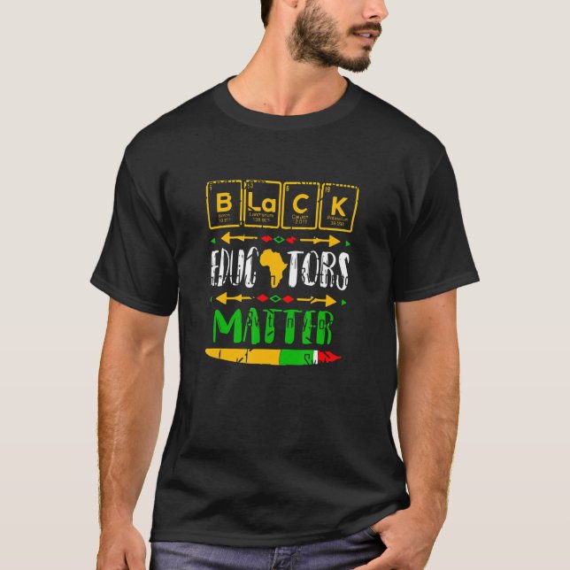 T-shirt Mois de l'histoire des Noirs African American Prid (Devant)