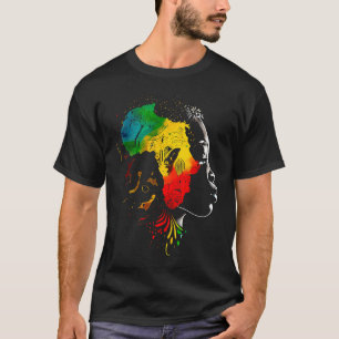 T-shirt Mois de l'histoire des Noirs Ancêtres afro-améric