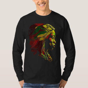 T-shirt mois de l'histoire des Noirs Ancêtres afro-améric