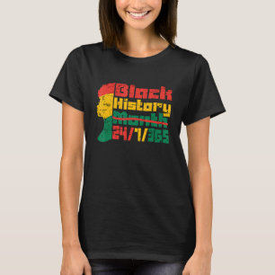T-shirt Mois de l'histoire des noirs d'Afrique 247365 Mela