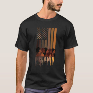 T-shirt Mois de l'histoire des Noirs Femmes africaines, Re